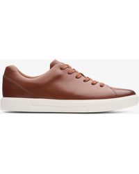 Clarks - Un Costa Lace British Tan Lea Trainers - Lyst