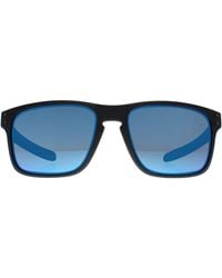 Oakley - Square Matte Ink Prizm Polarized Latch Squared Asian Fit - Lyst