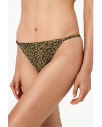Penti - Micro Brazilian Briefs Printed Lace - Lyst