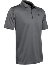 Under Armour - Tech Polo Shirt (Graphite/ - Lyst