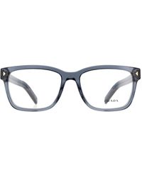 Prada - Rectangular Transparent Ocean Prb10V - Lyst
