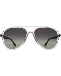 Ray-Ban - Aviator Polished Transparent Gradient Rb4376 - Lyst
