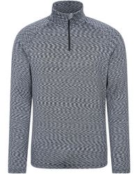 Mountain Warehouse - 'Power' Half Zip Midlayer Stretchy Quick Dry Lightweight Activewear Jumper - Lyst