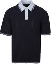 Paul Smith - Sweater Ss Polo Dark Cotton - Lyst