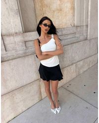 Labelrail - X Barbara Ines Skirt Overlay Shorts - Lyst