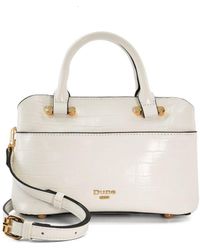 Dune - Accessories Dinkydaringo - Small Reptile-effect Tote Bag Leather - Lyst