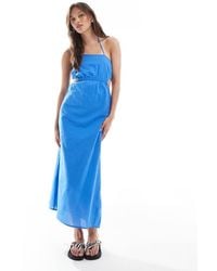 Billabong - True Maxi One Shoulder Cut Out Beach Dress - Lyst
