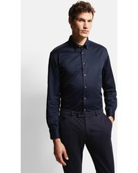 Bugatti - Herren 100% Katoen Casual Overhemd - Lyst