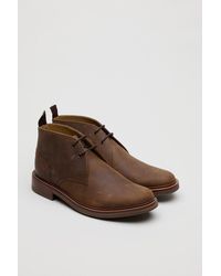 Chapman & Moore - Country Chukka Oiled Leather Tan Boots - Lyst