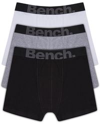Bench - 3 Pack 'Conan' Cotton Rich Boxers - Lyst