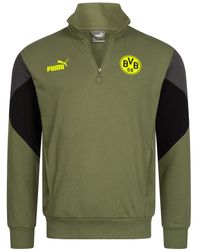 PUMA - Bvb 09 Borussia Dortmund Sweater - Lyst
