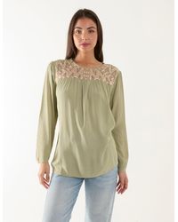 Blue Vanilla - Embroidered Top - Lyst