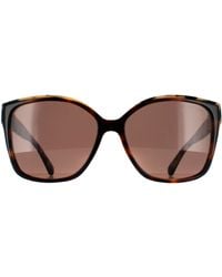 Michael Kors - Square Dark Tortoise And Cream Mk2201 Malia - Lyst