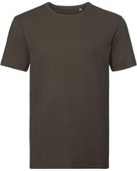 Russell - Organic Short-Sleeved T-Shirt (Dark) Cotton - Lyst