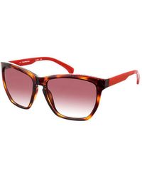 Calvin Klein - Acetate Sunglasses With Rectangular Shape Ckj757S - Lyst