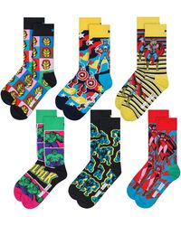 Happy Socks - 6 Pack Avengers Bundle Novelty - Lyst