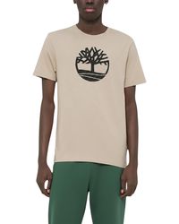 Timberland - T Shirts Kennebec River Tree Logo Crew Neck Pullover Summer Top - Lyst