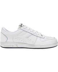 Diadora - Lace-Up Leather Sneakers - Lyst