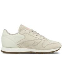 Reebok - Classic Eb Lace-Up Smooth Leather Trainers Bs5112 - Lyst