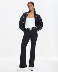 River Island - Flared Jeans Petite Mid Rise Cotton - Lyst