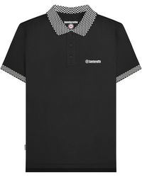Lambretta - Ss25 Two Tone Big & Tall Polo Shirt Cotton - Lyst