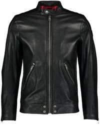 DIESEL - L-Quad 900 Leather Jacket - Lyst