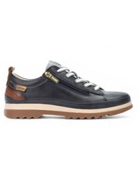 Pikolinos - Ocean Leather Laces & Zipper Trainers - Lyst