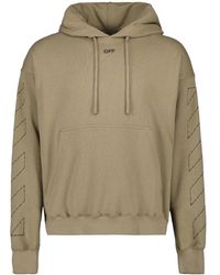 Off-White c/o Virgil Abloh - Off Stitch Skate Hoodie Cotton - Lyst