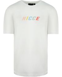 Nicce London - Short Sleeve Round Neck Myriad T-Shirt 211 1 09 09 0002 Cotton - Lyst