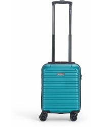Infinity Leather - Abs Hardshell Underseat Cabin Suitcase 45 X 30 X 20 Cm Luggage Suitable For Wizz Air - Lyst
