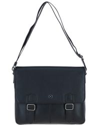Brampton London - 'Emissary' Real Leather Messenger Bag - Lyst