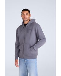 Mountain Warehouse - 'Samuel' Hoodie Sherpa Lined Drawcord Adjustable Hood Cosy Jumper Cotton - Lyst