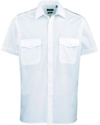 PREMIER - Short-Sleeved Pilot Shirt (Light) - Lyst