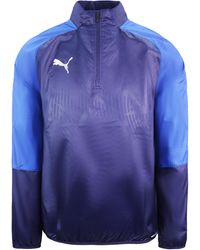 PUMA - Drycell Zip Up Track Jacket Navy Lange Mouw Track Top 656265 06 - Lyst