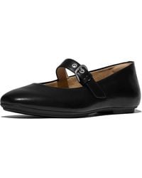 Fitflop - Delicato Leather All Narrow Fit Shoes - Lyst