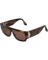 Victoria Beckham - Rectangular Sunglasses Vb666S - Lyst