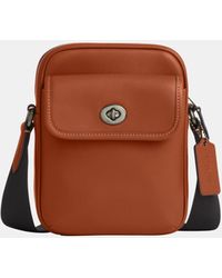 COACH - Turnlock Crossbody - Lyst