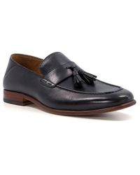 Dune - Support - - Leather Tassel Trimmed Loafers Leather - Lyst