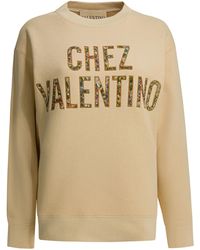 Valentino - Cotton Sweatshirt - Lyst