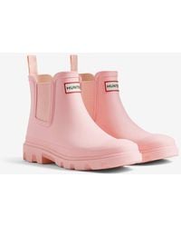 HUNTER - Downpour Chelsea Rubber Parfait Wellington Boots - Lyst