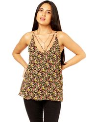 Gini London - Floral Print Cami Top - Lyst