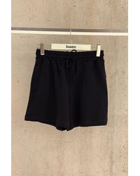 Busem - Mid-Waist Drawstring Sweat Shorts - Lyst