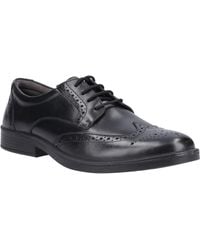 Hush Puppies - Nolan Leather Brogues Shoes - Lyst