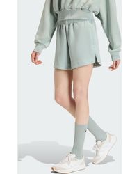 adidas - Soft Lux Loose Shorts - Lyst