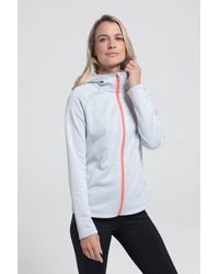 Mountain Warehouse - 'Isocool Dynamic Chakra' Hoodie With Chin Guard Cosy Jacket - Lyst