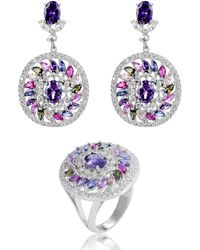 Orphelia - 'Enya 925 Sterling Set: Earrings + Ring - Lyst