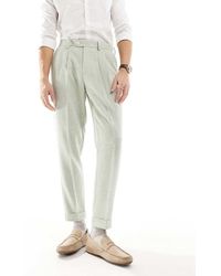 ASOS - Smart Tapered Fit Chino Trousers - Lyst