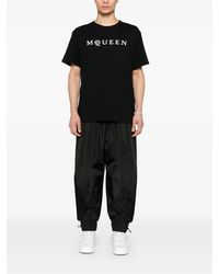 McQueen - T-Shirt With Logo - Lyst