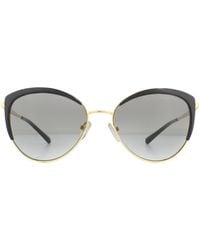 Michael Kors - Cat Eye Light Dark Gradient Sunglasses Metal - Lyst