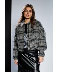 Runway - 1.8.1.8 Check Bomber Jacket - Lyst